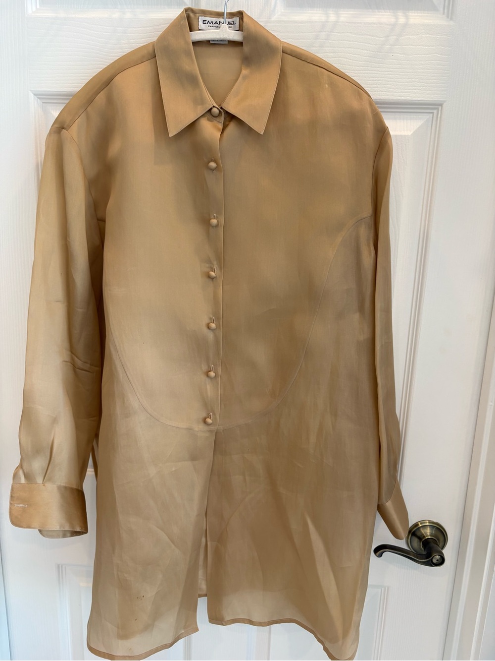 Emanuel Ungaro Silk Women's Tunic Blouse